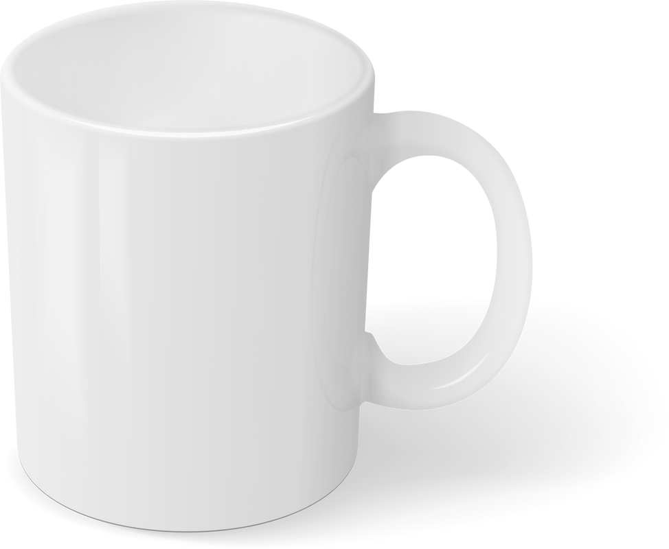 white mug mock up