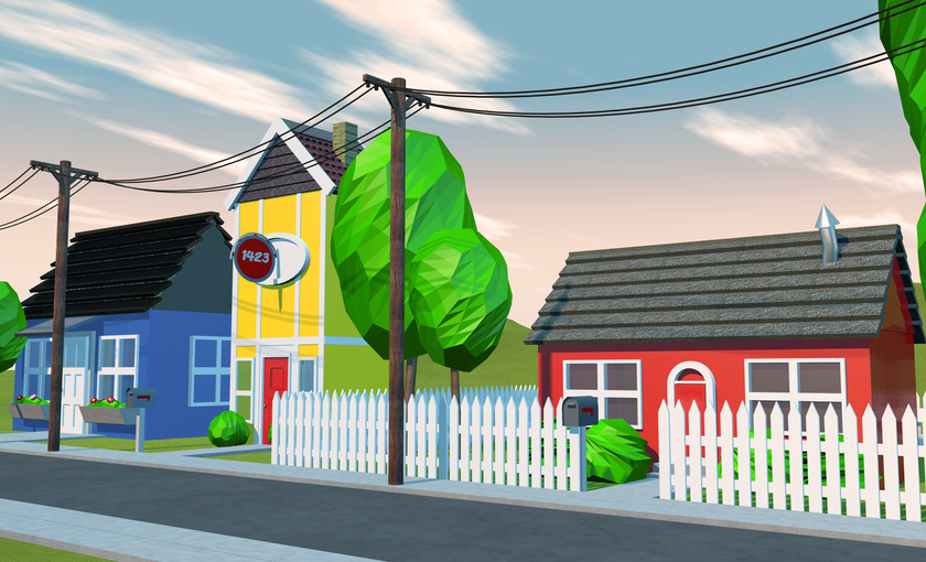Cartoon Homes